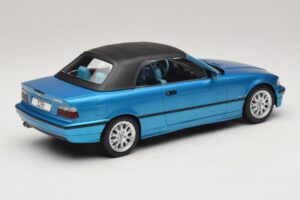 BMW 3 Series E36 Cabriolet Blauw Metallic MCG 1:18 MCG18319 Metaal — afbeelding 3 van 7