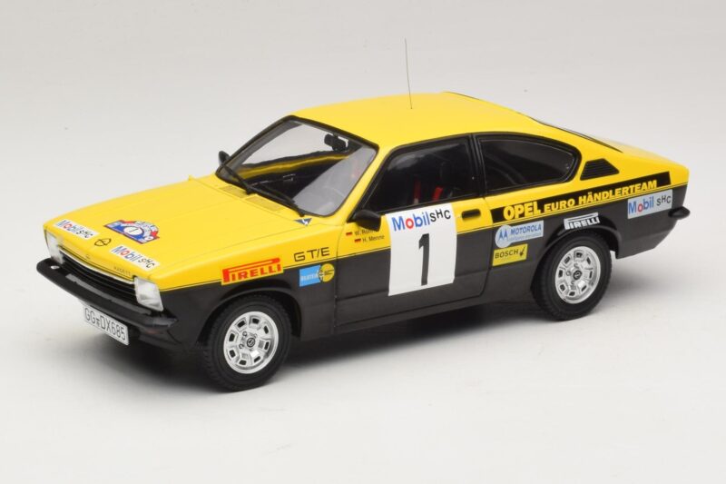 Opel Kadett C GT/E #1 W. Rohrl / H. Menne Westfalen Lippe Rally 1977 MCG 1:18 MCG18651R Metaal