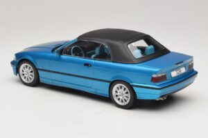 BMW 3 Series E36 Cabriolet Blauw Metallic MCG 1:18 MCG18319 Metaal — afbeelding 6 van 7