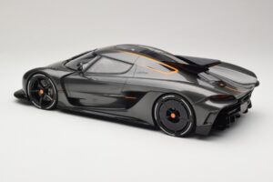 Koenigsegg Jesko Absolut 0-400-0 km/h Record Graphite Grey GT Spirit 1:12 GT575 Hars — afbeelding 5 van 6