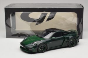 Porsche 911 992 Turbo S Brabus 900 Rocket R Mean Green GT Spirit 1:18 GT959 Hars — afbeelding 6 van 6