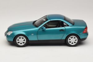 Mercedes SLK R170 Vivianite Green Norev 1:18 183021 Metaal — afbeelding 5 van 10