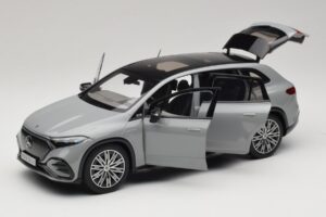 Mercedes EQS SUV X296 Manufaktur Alpine Grey NZG 1:18 B66960591 Metaal — afbeelding 2 van 8