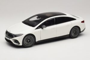 Mercedes EQS V297 Manufaktur Opalite White NZG 1:18 B66961049 Metaal