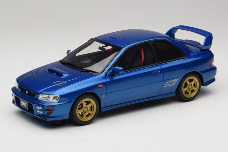Subaru Impreza WRX STI GC8 Type R Version V Limited Sonic Blue Otto 1:18 OT1249 Hars