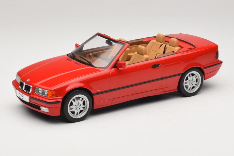 BMW 3 Series E36 Cabriolet Rood MCG 1:18 MCG18317 Metaal