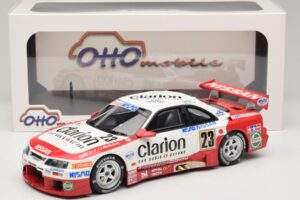 Nissan Skyline GT-R R33 LM GT1 #23 K. Hoshino / M. Hasemi / T. Suzuki Clarion Team NISMO 24 Hours of Le Mans 1996 Otto 1:18 O — afbeelding 6 van 6
