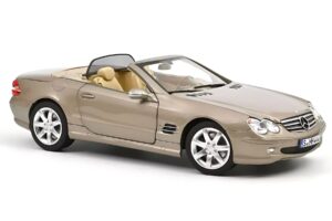 Mercedes SL500 R230 Travertine Beige Norev 1:18 183843 Metaal