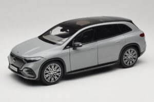 Mercedes EQS SUV X296 Manufaktur Alpine Grey NZG 1:18 B66960591 Metaal