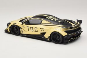 McLaren 720S Liberty Walk Beige GT Spirit 1:18 GT961 Hars — afbeelding 5 van 6