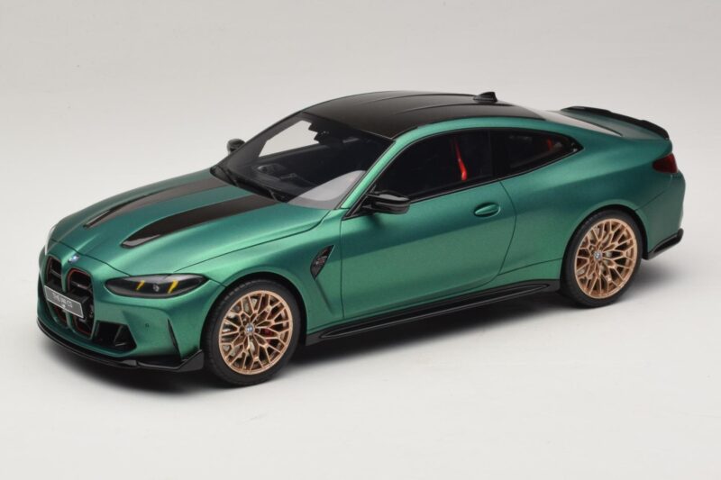 BMW M4 CS G82 Frozen Isle of Man Green GT Spirit 1:18 GT994 Hars