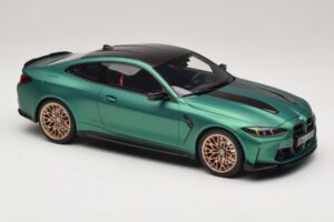 BMW M4 CS G82 Frozen Isle of Man Green GT Spirit 1:18 GT994 Hars — afbeelding 4 van 6