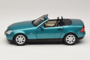 Mercedes SLK R170 Vivianite Green Norev 1:18 183021 Metaal — afbeelding 6 van 10