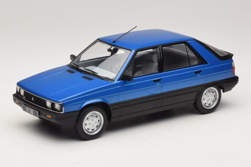 Renault 11 TXE Blue Metallic MCG 1:18 MCG18591 Metaal