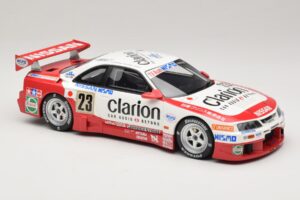 Nissan Skyline GT-R R33 LM GT1 #23 K. Hoshino / M. Hasemi / T. Suzuki Clarion Team NISMO 24 Hours of Le Mans 1996 Otto 1:18 O — afbeelding 4 van 6