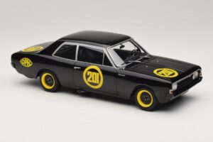 Opel Rekord C #201 Black Widow MCG 1:18 MCG18560 Metaal — afbeelding 4 van 6