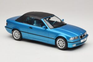 BMW 3 Series E36 Cabriolet Blauw Metallic MCG 1:18 MCG18319 Metaal — afbeelding 5 van 7