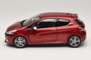Peugeot 208 GTI Rubis Red Norev 1:18 184700 Metaal — afbeelding 4 van 8