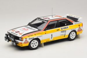 Audi Quattro #1 W. Rohrl / C. Geistdorfer Rally Monte Carlo Winner 1984 Minichamps 1:18 A5-5894 Metaal