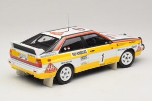 Audi Quattro #1 W. Rohrl / C. Geistdorfer Rally Monte Carlo Winner 1984 Minichamps 1:18 A5-5894 Metaal — afbeelding 2 van 6