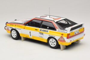 Audi Quattro #1 W. Rohrl / C. Geistdorfer Rally Monte Carlo Winner 1984 Minichamps 1:18 A5-5894 Metaal — afbeelding 5 van 6