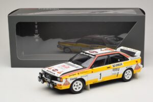 Audi Quattro #1 W. Rohrl / C. Geistdorfer Rally Monte Carlo Winner 1984 Minichamps 1:18 A5-5894 Metaal — afbeelding 6 van 6