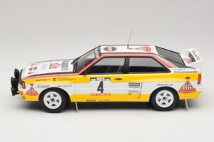 Audi Quattro A2 #4 W. Rohrl / C. Geistdorfer Rally Portugal 1984 Minichamps 1:18 153841104 Metaal — afbeelding 3 van 6