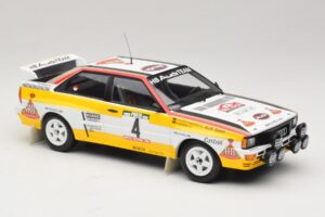 Audi Quattro A2 #4 W. Rohrl / C. Geistdorfer Rally Portugal 1984 Minichamps 1:18 153841104 Metaal — afbeelding 4 van 6