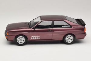 Audi Quattro Purple Metallic Minichamps 1:18 155016125 Metaal — afbeelding 3 van 6