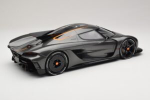 Koenigsegg Jesko Absolut 0-400-0 km/h Record Graphite Grey GT Spirit 1:12 GT575 Hars — afbeelding 2 van 6