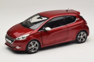 Peugeot 208 GTI Rubis Red Norev 1:18 184700 Metaal