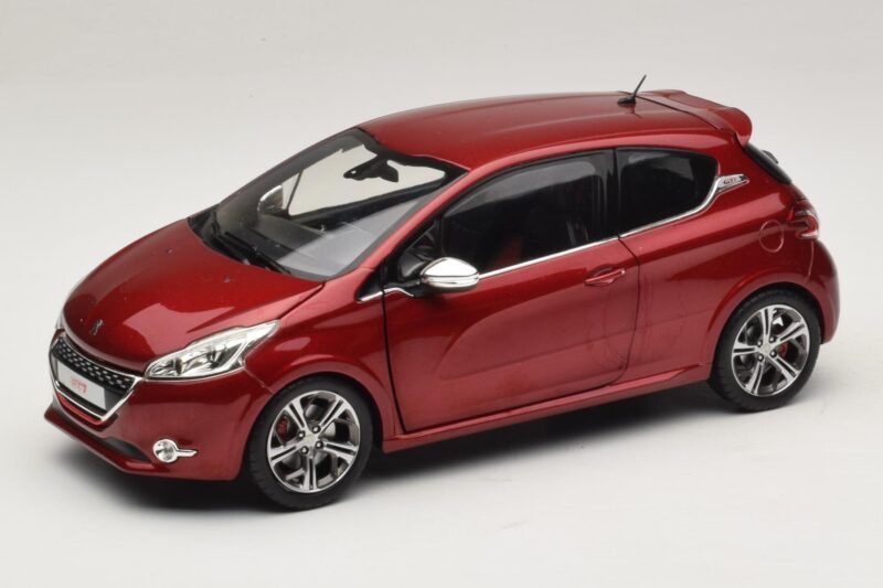 Peugeot 208 GTI Rubis Red Norev 1:18 184700 Metaal