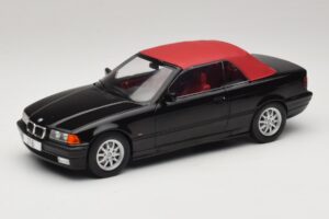 BMW 3 Series E36 Cabriolet Zwart MCG 1:18 MCG18318 Metaal — afbeelding 2 van 7