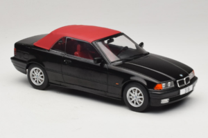 BMW 3 Series E36 Cabriolet Zwart MCG 1:18 MCG18318 Metaal — afbeelding 5 van 7