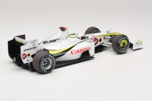 Brawn GP BGP001 #22 J. Button Singapore GP 2009 Minichamps 1:18 180090222 Hars — afbeelding 2 van 7