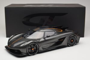 Koenigsegg Jesko Absolut 0-400-0 km/h Record Graphite Grey GT Spirit 1:12 GT575 Hars — afbeelding 6 van 6