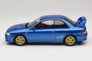 Subaru Impreza WRX STI GC8 Type R Version V Limited Sonic Blue Otto 1:18 OT1249 Hars — afbeelding 3 van 6