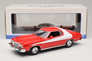 Ford Gran Torino Starsky and Hutch MCG 1:18 MCG181005 Metaal — afbeelding 6 van 6