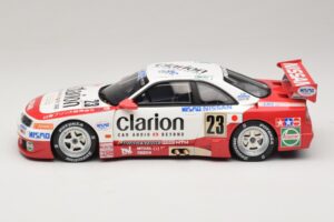Nissan Skyline GT-R R33 LM GT1 #23 K. Hoshino / M. Hasemi / T. Suzuki Clarion Team NISMO 24 Hours of Le Mans 1996 Otto 1:18 O — afbeelding 3 van 6