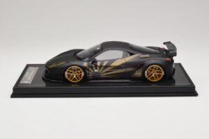 Ferrari 458 LB Works Matt Black BBA 1:18 REMC037 Hars