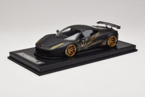 Ferrari 458 LB Works Matt Black BBA 1:18 REMC037 Hars — afbeelding 2 van 7