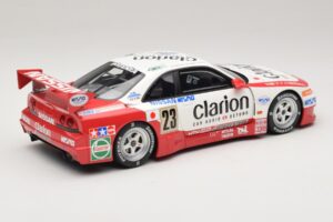 Nissan Skyline GT-R R33 LM GT1 #23 K. Hoshino / M. Hasemi / T. Suzuki Clarion Team NISMO 24 Hours of Le Mans 1996 Otto 1:18 O — afbeelding 2 van 6