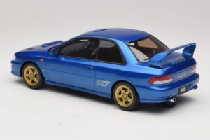Subaru Impreza WRX STI GC8 Type R Version V Limited Sonic Blue Otto 1:18 OT1249 Hars — afbeelding 5 van 6