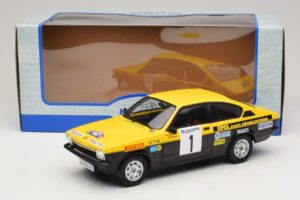 Opel Kadett C GT/E #1 W. Rohrl / H. Menne Westfalen Lippe Rally 1977 MCG 1:18 MCG18651R Metaal — afbeelding 6 van 6