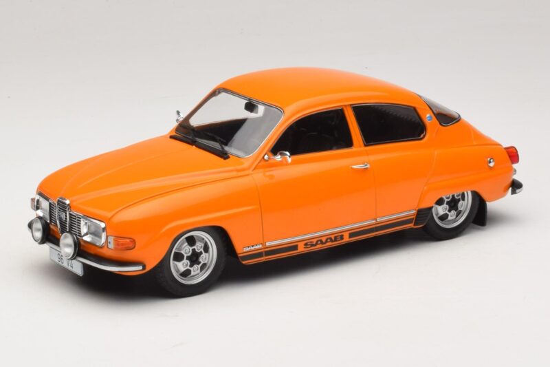 Saab 96 V4 Oranje MCG 1:18 MCG18654 Metaal
