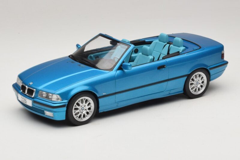 BMW 3 Series E36 Cabriolet Blauw Metallic MCG 1:18 MCG18319 Metaal