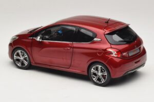 Peugeot 208 GTI Rubis Red Norev 1:18 184700 Metaal — afbeelding 7 van 8
