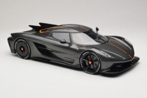 Koenigsegg Jesko Absolut 0-400-0 km/h Record Graphite Grey GT Spirit 1:12 GT575 Hars — afbeelding 4 van 6