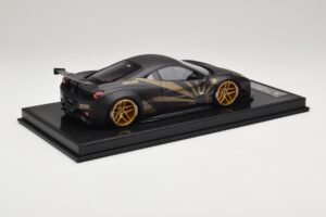 Ferrari 458 LB Works Matt Black BBA 1:18 REMC037 Hars — afbeelding 3 van 7