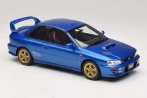 Subaru Impreza WRX STI GC8 Type R Version V Limited Sonic Blue Otto 1:18 OT1249 Hars — afbeelding 4 van 6